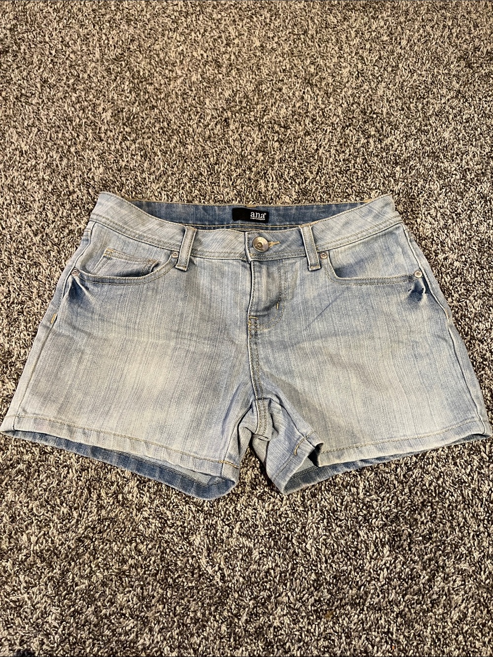 a.n.a Light Blue Denim Jean Shorts (4/27)
